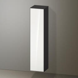 Duravit Zencha magas szekrény 176x40 cm, balos, fehér üveg/matt grafit ZE1352L64800000 (ZE1352L64800000)