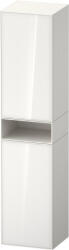 Duravit Zencha magas szekrény 176x40 cm, jobbos, fehér üveg/matt fehér ZE1353R64840000 (ZE1353R64840000)