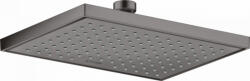 Hansgrohe ShowerSolutions fejzuhany 245x185 mm, 1 funkciós, szálcsiszolt fekete króm 35373340 (35373340)