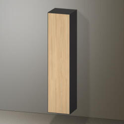 Duravit Zencha magas szekrény 176x40 cm, balos, natur tölgy/matt grafit ZE1352L30800000 (ZE1352L30800000)