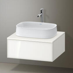 Duravit Zencha alsószekrény 65x55, fiókrendező nélkül, fehér üveg/matt fehér ZE4810064840000 (ZE4810064840000)