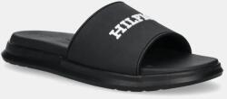 Tommy Hilfiger papucs DUAL DENSITY HILFIGER POOL SLIDE fekete, férfi, FM0FM05430 - fekete Férfi 45