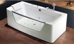 Wellis Rhone E-Drive Touch 170 Hidromasszázs kád Flipper csapteleppel WK00125 (WK00125)