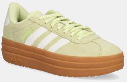 Adidas velúr sportcipő VL Court Bold - zöld Női 36