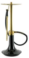 Oduman Cosmo Hookah Gold Body-Black Glass