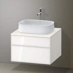 Duravit Zencha alsószekrény 65, fiókrendező nélkül, fehér üveg/matt fehér ZE4820064840000 (ZE4820064840000)