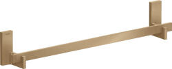 Hansgrohe Universal négyszögletes törölközőtartó 600 mm, szálcsiszolt bronz 42661140 (42661140)