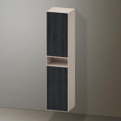 Duravit Zencha magas szekrény 176x40 cm, balos, fekete tölgy/matt taupe ZE1353L16830000 (ZE1353L16830000)