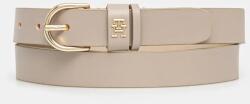 Tommy Hilfiger bőr öv bézs, női, AW0AW16836 - bézs 90 - answear - 14 990 Ft