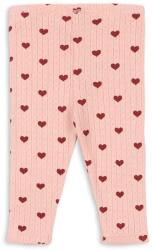 Konges Sløjd gyerek pamut legging MINNIE PANTS GOTS rózsaszín, mintás, KS102584 - rózsaszín 68