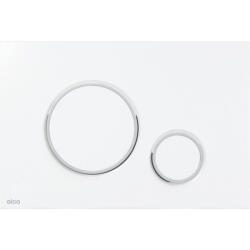 Alcaplast M770 nyomólap fehér króm kombináció (M770) (M770)