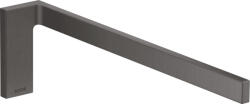 Hansgrohe Universal fix törölközőtartó 380 mm szálcsiszolt fekete króm 42626340 (42626340)