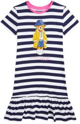 Ralph Lauren gyerek pamutruha sötétkék, mini, harang alakú, 313957382001 - sötétkék 130-134