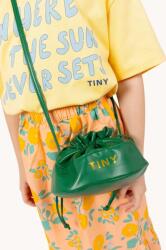 Tinycottons gyerek táska SOLID BUCKET BAG zöld, SS25-388 - zöld Univerzális méret