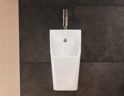 Hansgrohe EluPura Original Q kerámia piszoár felső bekötésű és vario kifolyású, HygieneEffect, fehér 62011450 (62011450)