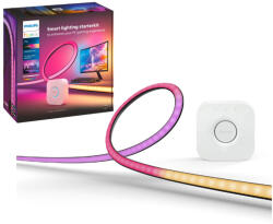 Philips Intelligens LED szalag gradiens PC szalag 19 W CCT RGB többszínű PHILIPS HUE Bluetooth Zigbee + Hue Bridge (8719514434653)