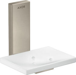 Hansgrohe Universal négyszögletes szappantartó, szálcsiszolt nikkel 42605820 (42605820)