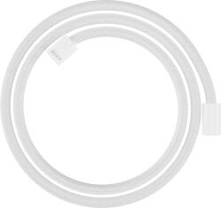 Axor ShowerSolutions textilszálas zuhanycső hengeres anyákkal 1, 6 m, matt fehér 28261700 (28261700)