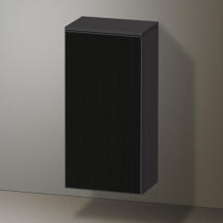 Duravit Zencha középmagas szekrény 81, 9x40 cm, jobbos, texturált fekete/matt grafit ZE1350R63800000 (ZE1350R63800000)