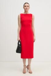 Calvin Klein ruha piros, midi, testhezálló, K20K208140 - piros 34