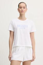 Hollister Co Hollister Co. pamut póló női, fehér, KI357-5000 - fehér XS