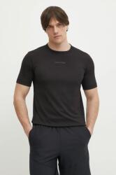 Calvin Klein Performance edzős póló fekete, sima, LVGMS5K159 - fekete XL