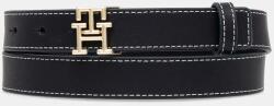 Tommy Hilfiger bőr öv sötétkék, női, AW0AW17248 - sötétkék 90