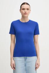 Tommy Hilfiger pamut póló női, fehér, WW0WW40587 - kék L - answear - 12 990 Ft