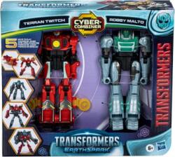 Hasbro Transformers Earthspark Cyber Combiner Terran Twitch Robby Malto F8438 Figurina
