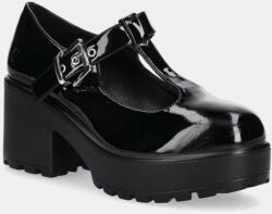 Koi Footwear körömcipő SAI BLACK MARY JANES ‘ PATENT EDITION’ fekete, magassarkú, ND35 - fekete Női 38