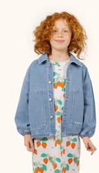 Tinycottons gyerek farmerkabát GRAPHIC DENIM JACKET SS25-241 - kék 104