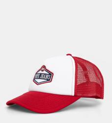 Pepe Jeans baseball sapka MALTON CAP piros, nyomott mintás, PM040568 - piros Univerzális méret