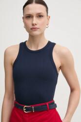 Tommy Hilfiger top női, sötétkék, WW0WW38635 - sötétkék XL - answear - 15 990 Ft