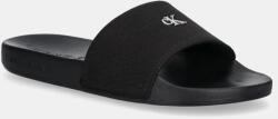 Calvin Klein Jeans papucs SLIDE MONOGRAM HARDWARE fekete, női, YW0YW01713 - fekete Női 41