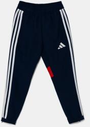 Adidas gyerek melegítőnadrág sötétkék, nyomott mintás, JD0636 - sötétkék 164
