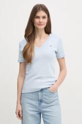 Tommy Hilfiger pamut póló női, WW0WW40584 - kék M - answear - 11 990 Ft