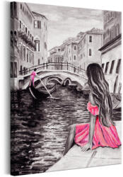 Artgeist Kép - Woman in Venice (1 Part) Vertical