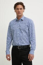 HUGO BOSS pamut ing férfi, galléros, fehér, slim, 50534068 - fehér 42