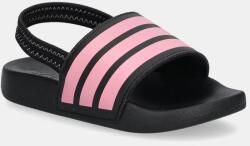 adidas gyerek papucs ADILETTE ESTRAP fekete, JR5330 - fekete 34