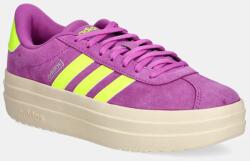 Adidas velúr sportcipő VL Court Bold - rózsaszín Női 40 - answear - 27 530 Ft