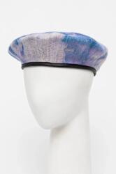 Kangol gyapjú barrett sapka HEATHERED TIE DYE lila, gyapjú, K3711. GS401 - lila S