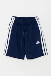 adidas gyerek rövidnadrág sötétkék, nyomott mintás, JD6497 - sötétkék 164
