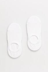 Calvin Klein Jeans zokni 2 pár fehér, női, 701231401 - fehér Univerzális méret