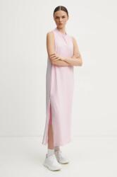 Adidas ruha Essentials rózsaszín, maxi, egyenes, JE1207 - rózsaszín S