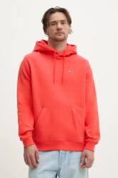 Tommy Hilfiger felső narancssárga, férfi, sima, kapucnis, DM0DM20742 - narancssárga M
