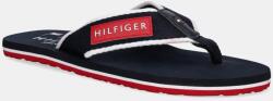 Tommy Hilfiger flip-flop PATCH HILFIGER BEACH SANDAL sötétkék, férfi, FM0FM05435 - sötétkék Férfi 42