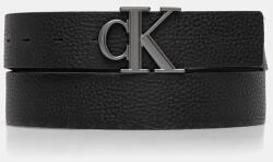 Calvin Klein Jeans kétoldalas öv fekete, férfi, LV04G7002G - fekete 110 - answear - 19 990 Ft