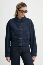 Levi's rövid kabát SHRUNKEN 90S TRCKR WSTRN sötétkék, átmeneti, 001WO - sötétkék M