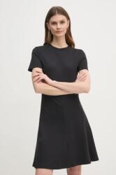 Tommy Hilfiger pamut ruha - fekete M - answear - 20 990 Ft