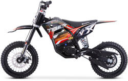 Hollicy Motocicleta electrica Nitro Tiger VX DLX 2000W 12 12 60V 13Ah Lithiu ION, culoare rosie